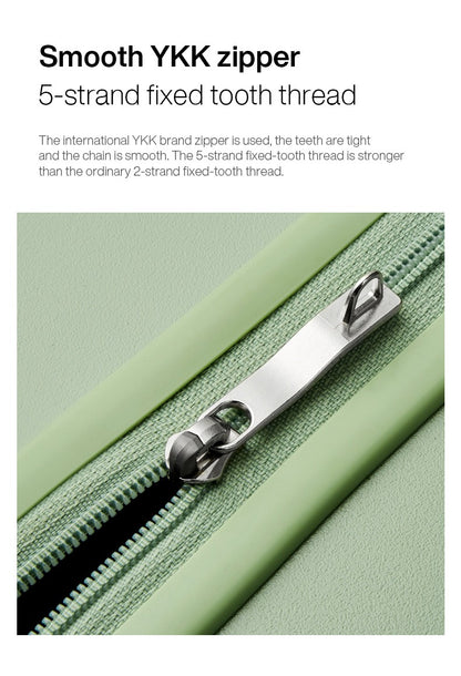 Mixi Puristic Design Travel Luggage Rolling Wheel Hardside Women Suitcase Men Trolley Case 16 20 Carry On/Big 22 24 26 28 Inch