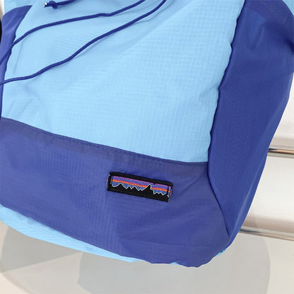 Lightweight folding backpack with large capacity, suitable for hiking, traveling, and outdoor adventures - adjustable shoulder s