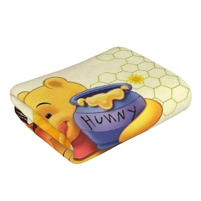 Winnie The Pooh Bear Piglet Merch Towel for Beach New Summer Microfiber Shower Towel No Sand Quick-Dry Surf Towels