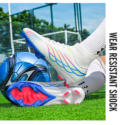 New Men Soccer Shoes Professional Ultralight Football Shoes Society Cleats Outdoor Football Field Boots Fast Sneaker Match