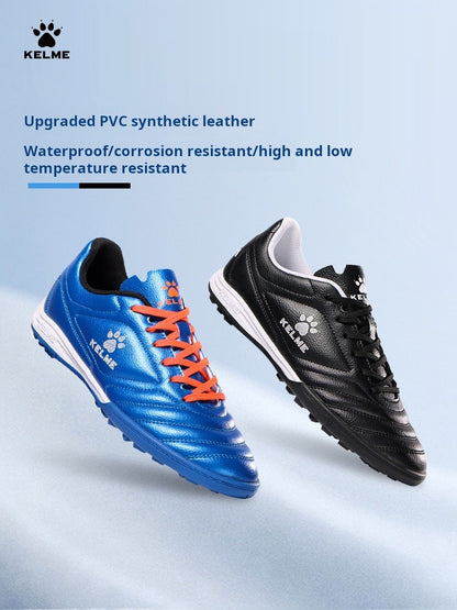 Kelme Tf Broken Nail Football Shoes Adult Youth Non-slip Football Shoes Artificial Grass Five-a-side Game Football Shoes Sports