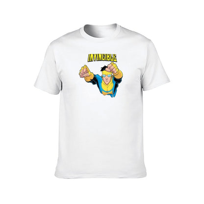 Invincible Hero Man For All Fans Comic Flight Poster T-Shirt T-Shirt men t shirt cotton 100% t shirt man plain T-Shirt