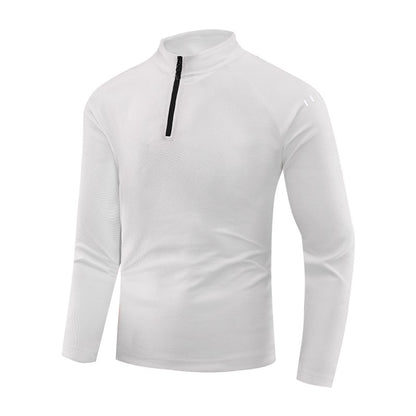 Running Long Sleeve T-shirt Reflective Men Sportswear Breathable Black Coat Gym Jogging Male Gym Fitness Spring Autumn Clothing