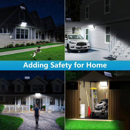 New 400LEDS Solar Lights Outdoor Motion Sensor Solar Security Lights 3 Modes Garden Light Waterproof Solar Powered Light Yard Sh