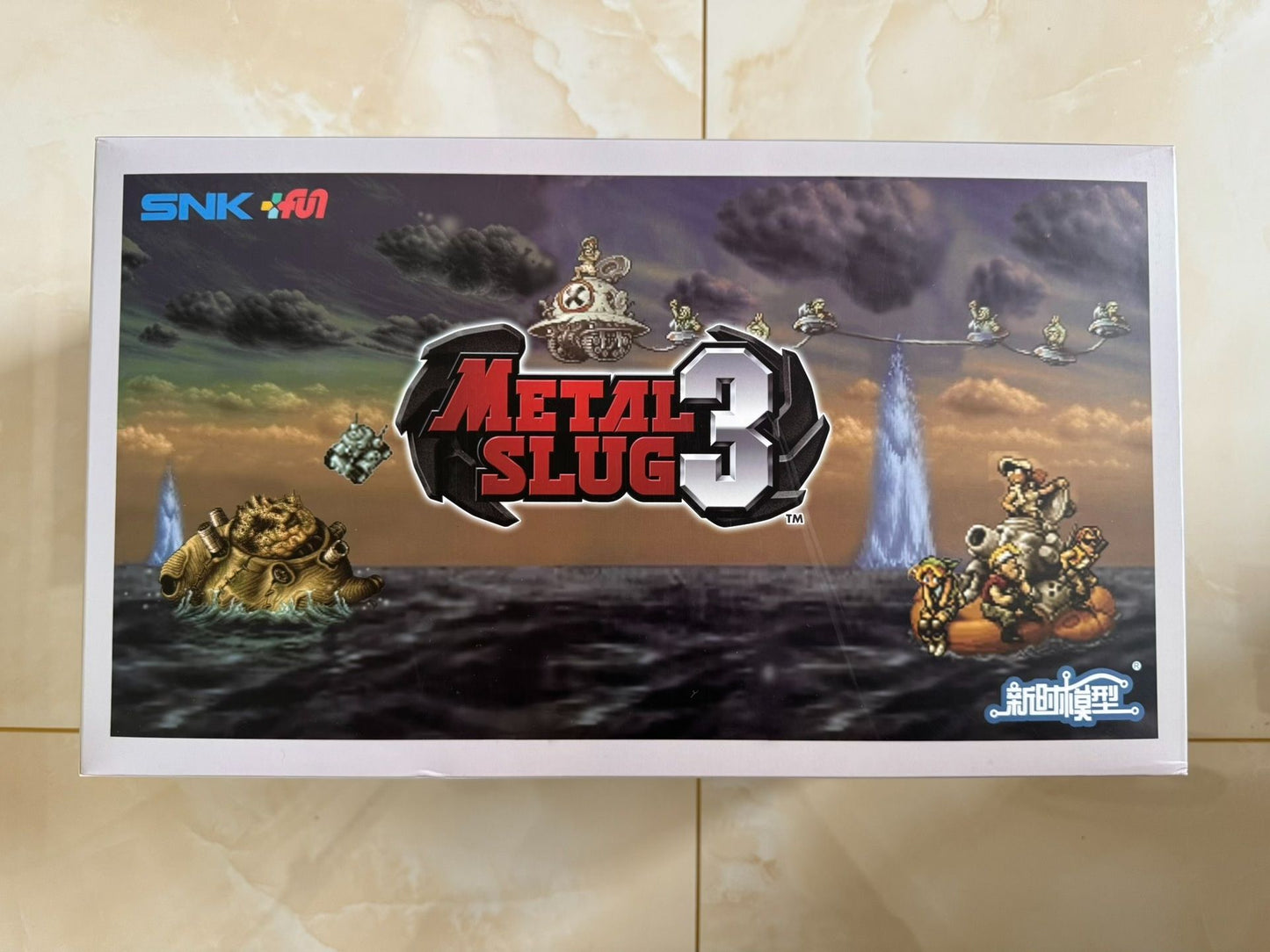 Em estoque Modelo de Montagem Xin Shi Metal Slug X 2 Sv-001 Sv001 Slugflyer Nop-03 Landseek T-2b Brinquedos de Bonecos de Ação