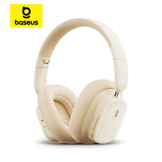 Baseus Bowie H1i Wireless Headphones Bluetooth 5.3 Active Noise Cancellation Headsets Overhead Hi-res Spatial Audio Headphone