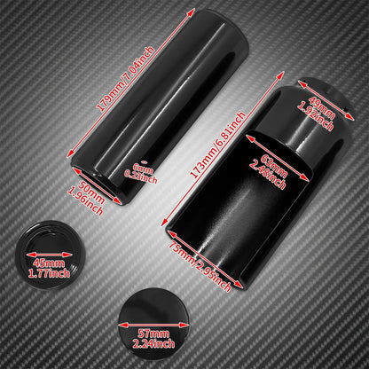 Kit de Capas Protetoras de Amortecedores Dianteiros para Harley Dyna Street Bob FXD Low Rider Fat Bob 2006-17