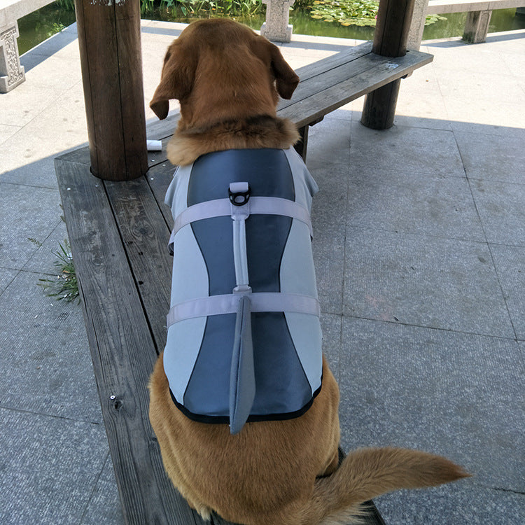 Colete Salva-Vidas para Cães, Colete Salva-Vidas de Verão para Animais de Estimação, Tubarão, Sereia, Roupas para Cães, Colete Peitoral, Roupa de Banho para Cães, Fantasia Engraçada e Fofa para Cães