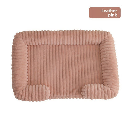 Cama Calmante para Cães Ortopédica em Espuma Viscoelástica Tamanhos P M G GG GGG Sofá com Capa Removível e Impermeável e Tapete de Pelúcia para Cães de Pequeno, Médio e Grande Porte