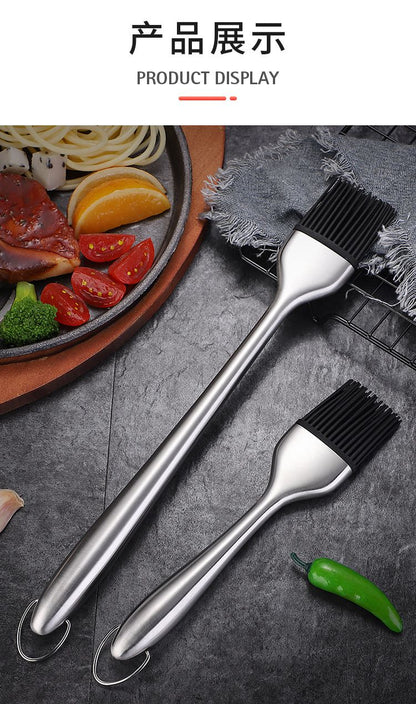 Kitchen Oil Brush Silicone  Brush BBQ Grill Oil Sauce Butter Basting Brush Barbecue Cooking Brush Kitchen BBQ Accessories