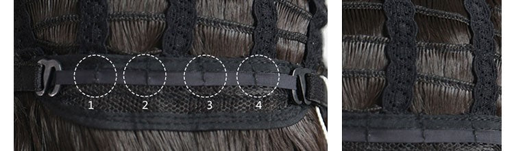 HSIU 80Cm Long Staight Ponytail Clip Cosplay Wig high temperature fiber Synthetic Wigs Anime Party Ponytail Party wigs 14 color
