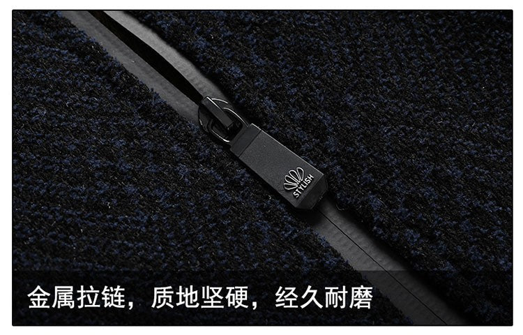 2024 New style Men's Woolen Coat Winter Classic Casual Overcoat Mens high quality Thicken trench coat men full size M-4XL