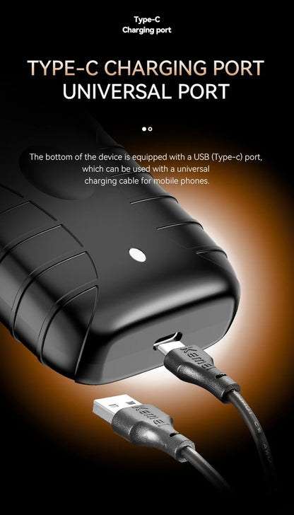 Kemei 2299 2296 T95 Professional Hair Clipper Cordless Trimmer Electric Foil Shaver Men Rechargeable Finish Hair Cutting Machine