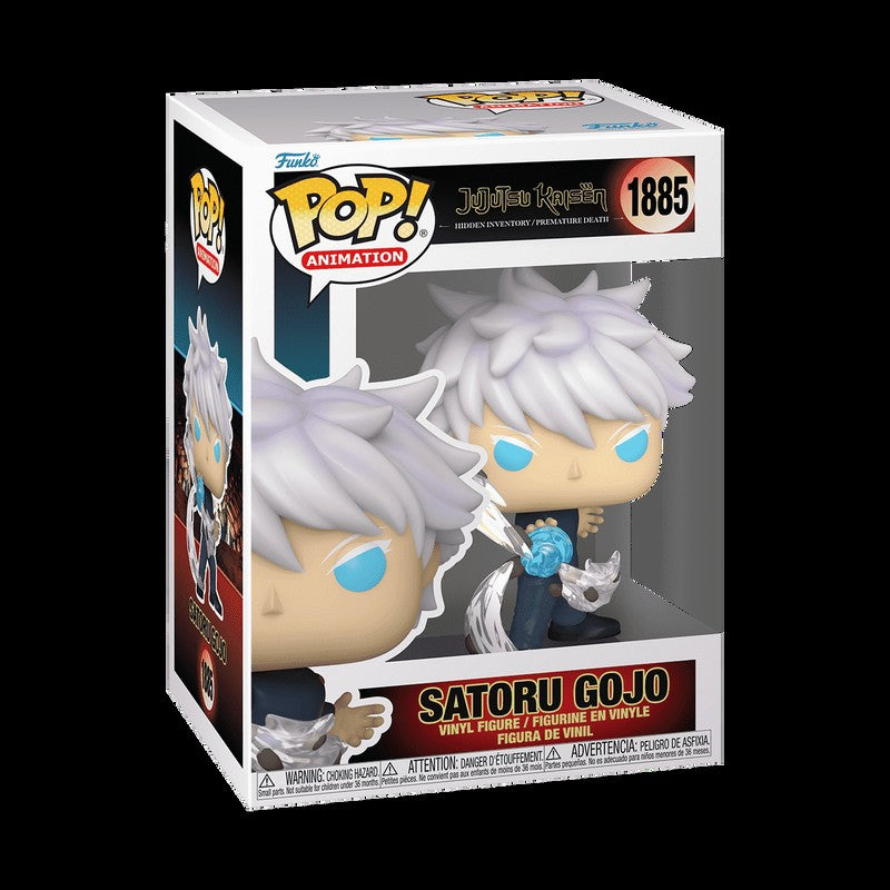 FUNKO POP Satoru Gojo (Técnica Amaldiçoada Reversão: Azul) 1885 Jujutsu Kaisen Figura Colecionável Edição Limitada Decoração Brinquedo Presente