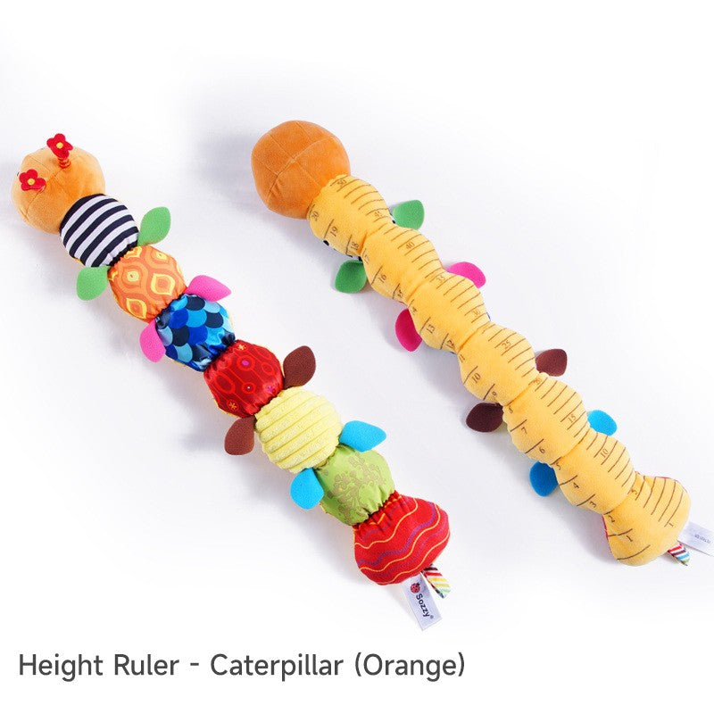 Baby Rattle Musical Caterpillar Worm Infant Soft Plush Toys Children Sensory Animals Caterpillar Toys Newborn Tummy Time Toys