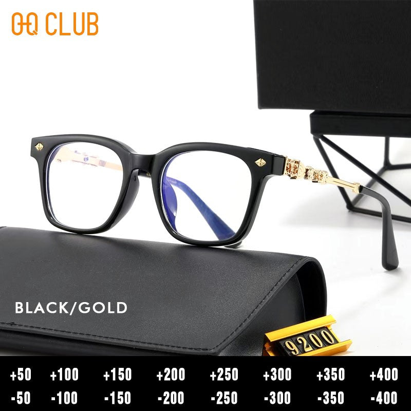 O-Q CLUB Reading Glasses for Men Optical Lenses With Medical Recipe Womens Sunglasses Women Women's Eyeglass Frame Shades Female