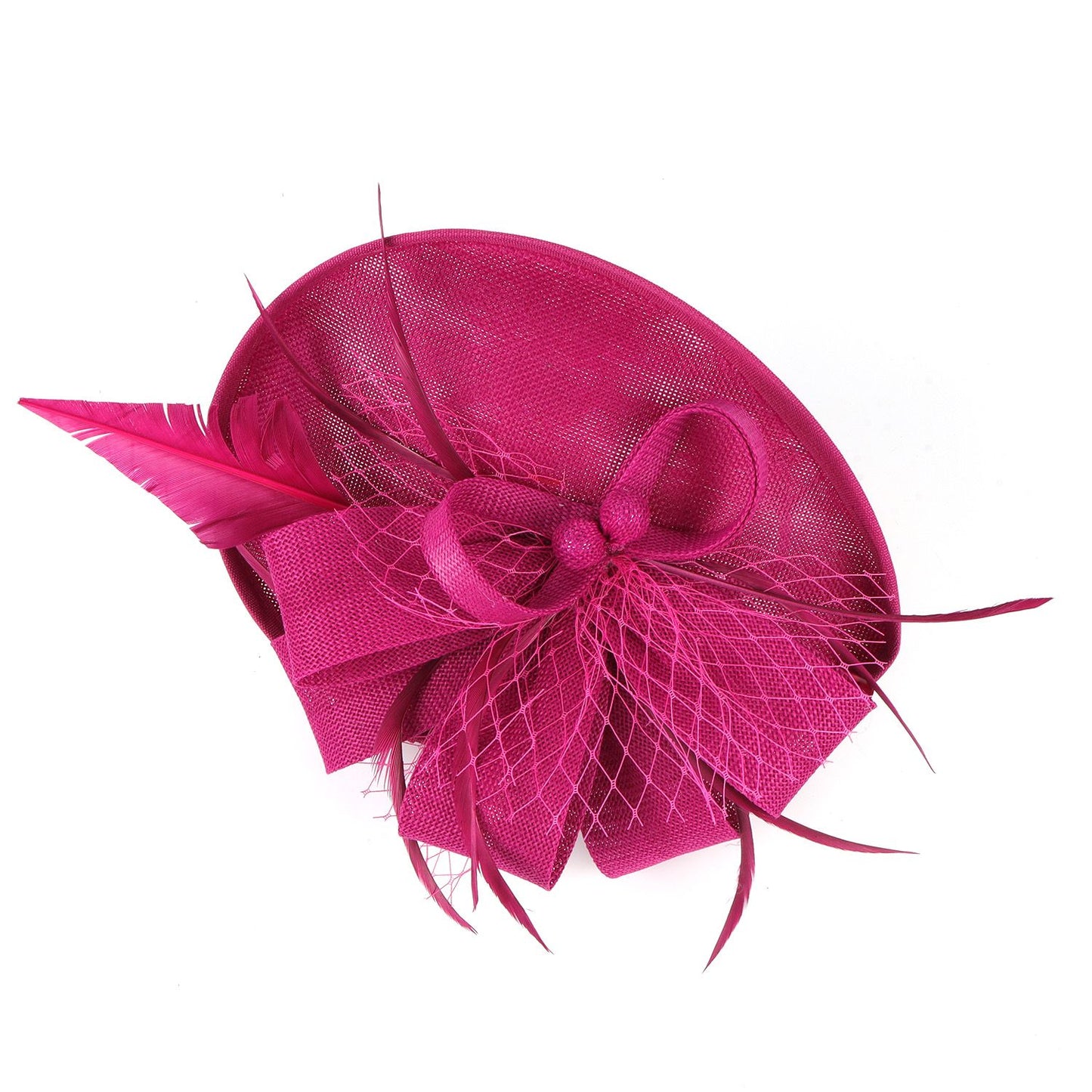 Fascinators de Luxo Kentucky Derby Chapéu de Igreja Design de Pérolas em Tela Laço Máscara Acessórios de Cabelo para Mulheres Senhoras