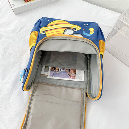 Mochila Infantil Meninos Jardim de Infância Astronauta Coelho Mochilas Infantis Mochila Escolar de Estudantes Presente Mochila de Desenho Animado Grau 1-9