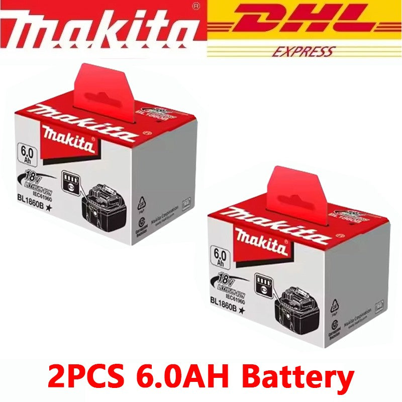 Bateria Makita 18V para ferramentas elétricas Makita 18V A bateria recarregável DDF487 18V Makita BL1860B pode substituir a BL1850B LXT400