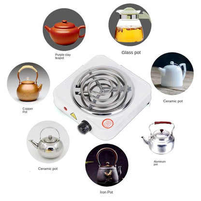 Fogão Elétrico 220V 1000W Chapa Quente Queimador de Ferro Fogão de Cozinha para Casa Aquecedor de Café Eletrodomésticos Plugue EU