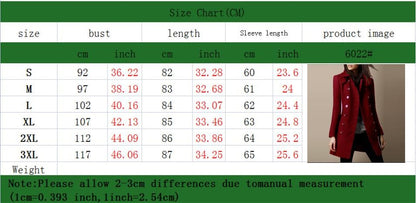 Fashion Elegance Women Jacket Mid-length Coat 2025 Solid color Belt Single-breasted Turn-down Collar for Ladies Office Outfit