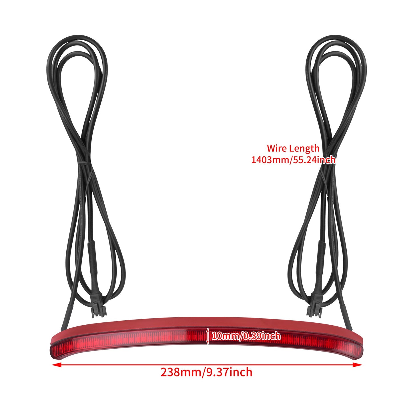 Motorcycle LED Light Rear Fender Turn Signal Brake Indicator For Harley Softail Fat Boy FLFB FLFBS 18-25 Taillight Running Lamp