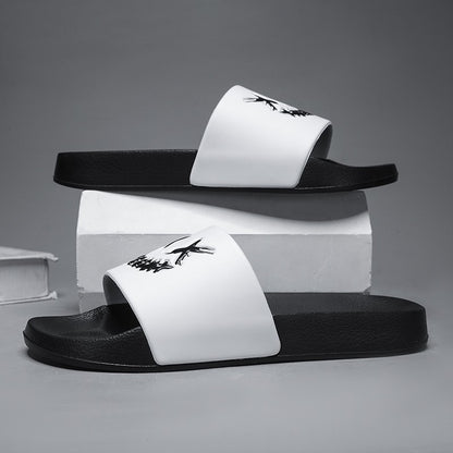 Summer Men's Indoor Home Non-slip Casual Slippers Male Soft Comfortable Bath Slippers Outdoor EVA Sandalias Beach Garden Sandals