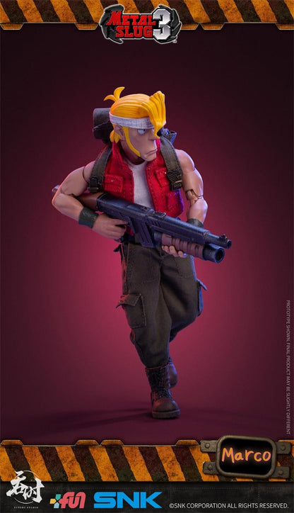 TUNSHI Studio Original SNK Model Official Metal Slug 3 Marco Tarma Rebel Soldier 1/12 Mecha Action Figure Toys EM ESTOQUE