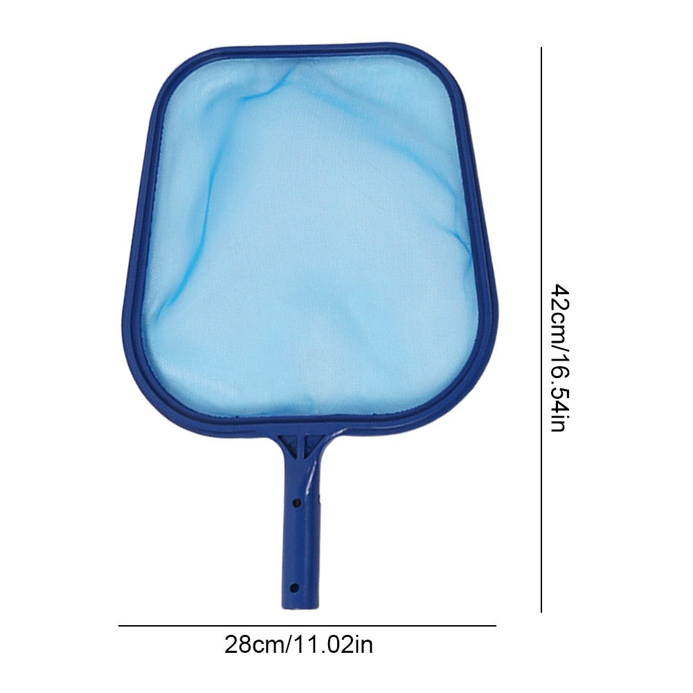 Swimming Pool Skimmer Net with 5 Aluminum Pole Sections Pool Net Skimmer Rak Pool Cleaner Leaf Removal Garden Pond Cleaning Tool