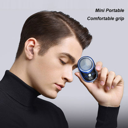 1/2PCS Mini Electric Travel Shaver For Men Pocket Size USB Charging Portable Painless Cordless Trimmer Knive Face Beard Razor  ?