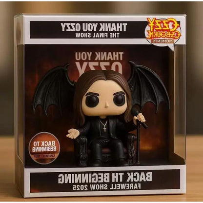 Ozzy Osborne Figure Thank You Ozzy The Final Show Resin Duck Doll Ornaments Desktop Decoration Cute Doll Fans Souvenir Gift