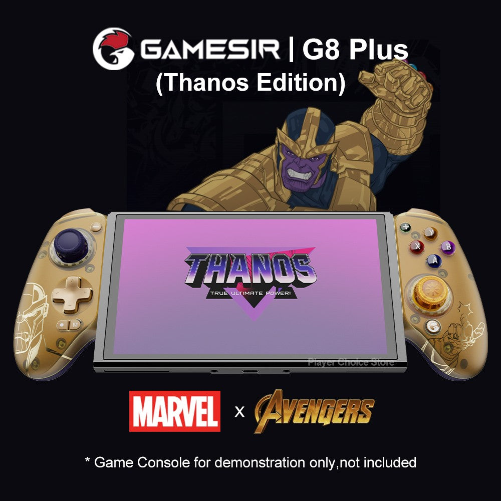 GameSir G8 Plus Hulk Edition Thanos Edition Mobile Gaming Controller for iOS Android Tablet Nintendo Switch 2/1 Steam PC Gamepad