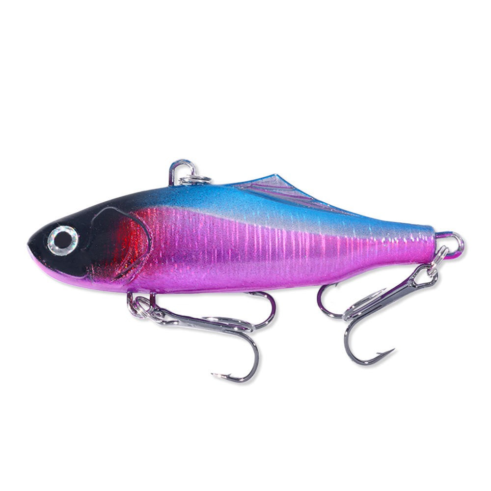 1 unidade de isca de pesca VIB de inverno 7cm 24g, iscas de pesca de inverno de arremesso longo que afundam, iscas artificiais Crankbait