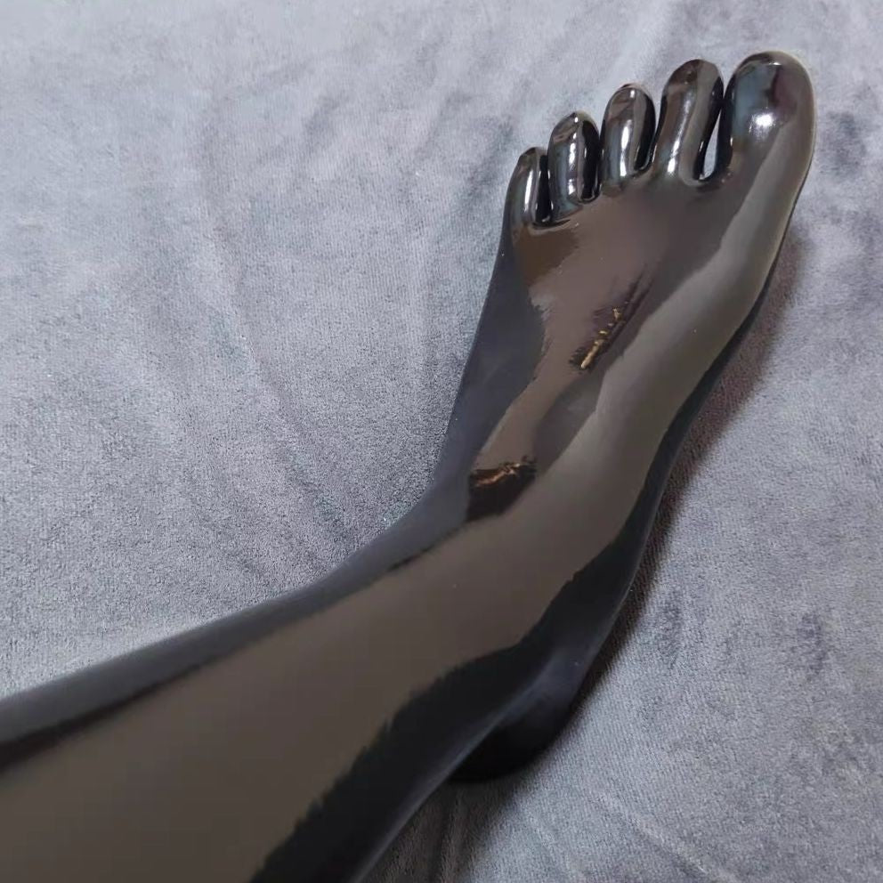 lingerie LATEX socks latex stockings latex bodysuit stockings for men fetish socks men latex fetish gloves sexy