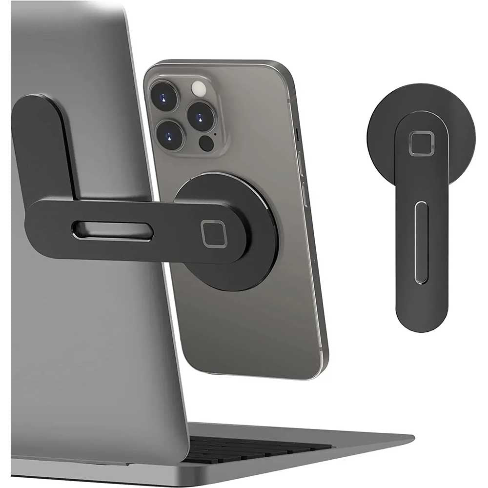 Rotation Foldable Magnetic Laptop Suspension Magnetic Phone Holder Self-adhesive Car Suspension Screen Bracket Adjustable Angle