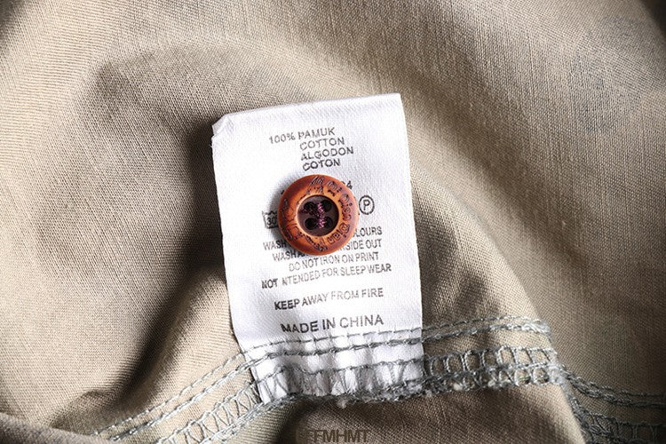 [24hour Fast Shipping] Men Camouflage Cargo Shirts High Quality Durable Outdoor Hiking Sport Daily American Style Casual Camicia