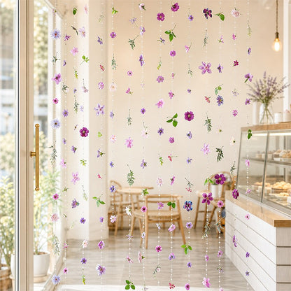 25/50Pcs 1.8m Silk Artificial Floating Flower String Wedding Couple Photo Decor DIY Floral Design Craft Supplies Home Decoration