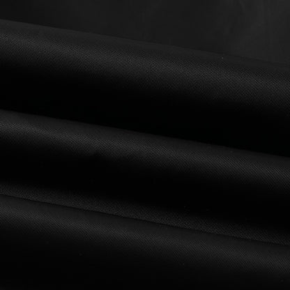 Men's Winter Black Aviator Jacket with Detachable Faux Fur Trimmed Hooded Cold Fashion Embroidered Badge and Zipper Pockets