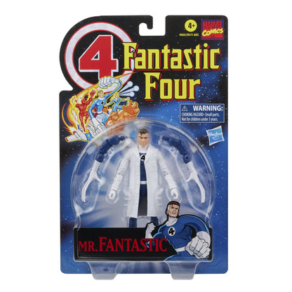 Marvel Legends Quarteto Fantástico Retro Onda O Coisa Mulher Invisível Sr. Fantástico Tocha Humana Homem Psico Boneco Articulado 6"