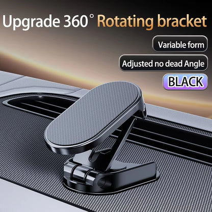 360° Rotation Magnetic Car Phone Holder Dashboard GPS Foldable Cell Phone Stand Mount For All Smartphones Universal Auto Bracket