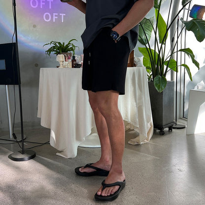 Men's Summer Quick Dry Breathable Gym Fitness Sports Running Ruffled Casual Shorts Workout Jogger Short Pants Loose Sweatpants