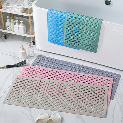 40*100cm bathroom non-slip mat Bath massage foot mat Long PVC bathtub mat shower