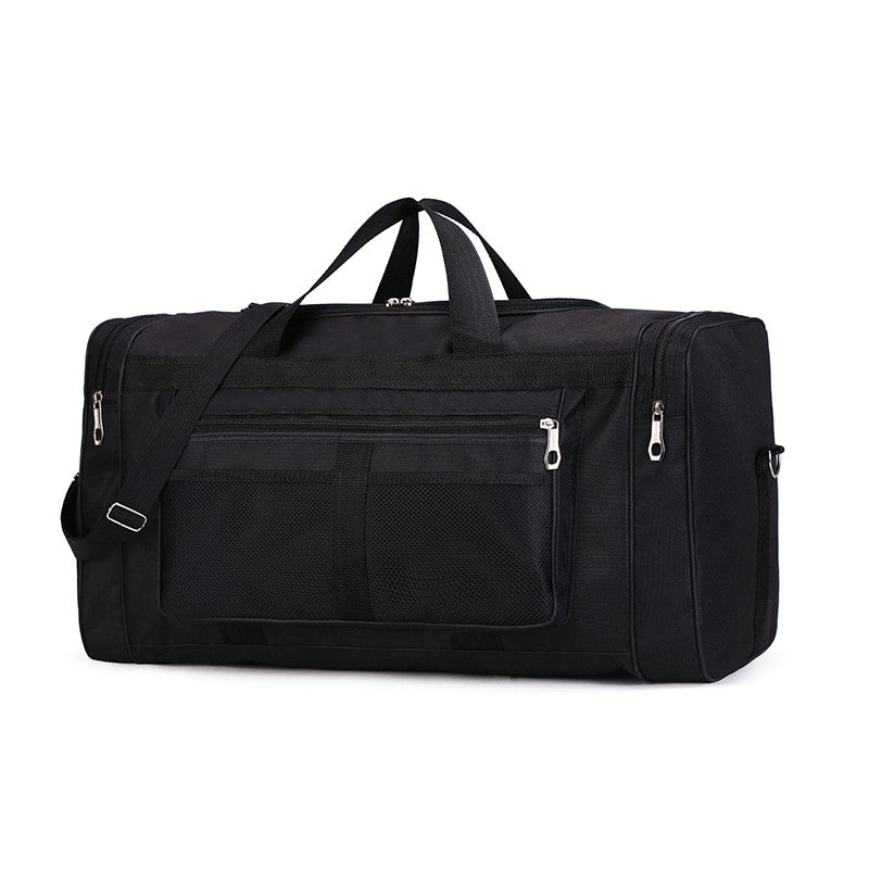 1 large capacity luggage storage bag, portable travel handbag, shoulder or crossbody, fitness bag