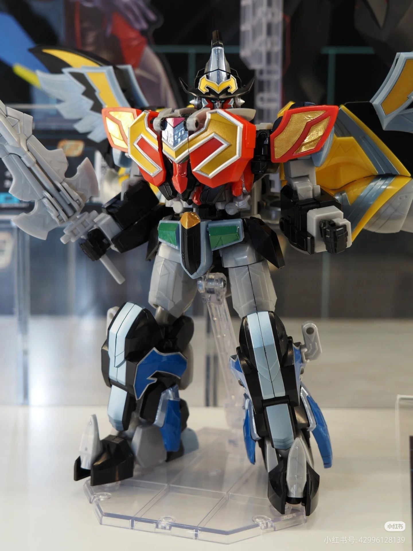 Bandai Mahou Sentai Magiranger Deus Demônio Brinquedos de Modelo Original Majiking Action Figure para Crianças Colecionáveis Shokugan