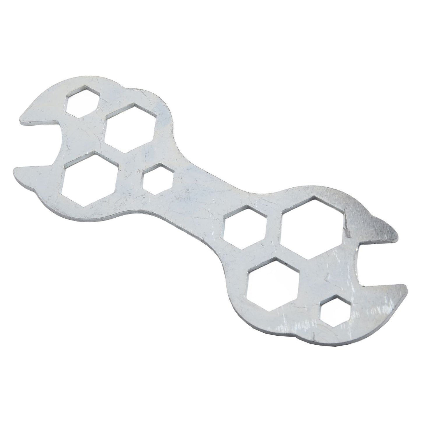 Chave Sextavada Mini de Aço Chata 10 em 1 8-17mm Chave Allen para Bicicleta Ferramentas de Reparo Ferramenta Manual Doméstica para Materiais de Reparo