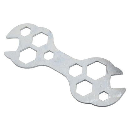 Chave Sextavada Mini de Aço Chata 10 em 1 8-17mm Chave Allen para Bicicleta Ferramentas de Reparo Ferramenta Manual Doméstica para Materiais de Reparo