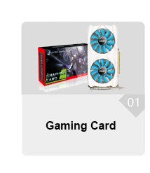 Placa de Vídeo SRhonyra GT730 4GB 1080P GPU Low Profile DDR3 2HDMI 2 Monitores Display PCI-E2.0 16X, GPU para Computador, 1 Ano de Garantia