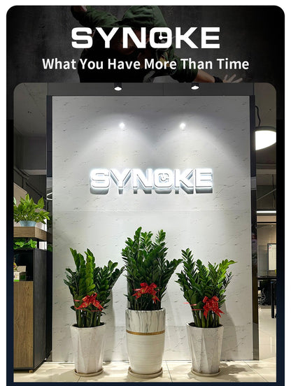 SYNOKE Outdoor Military Digital Watch For Men Fashion Retro Men Watch Sports Waterproof Men Watch Multifunctional Luminous