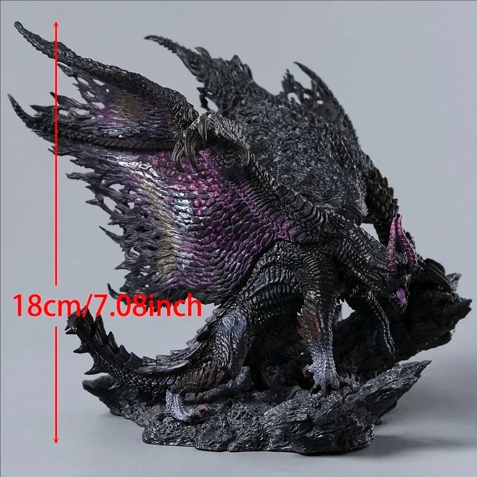 Monster Hunter Capcom Builder Cube Kushala Daora Gore Magala Boneco Colecionável Modelo Brinquedo Boneca de Mesa