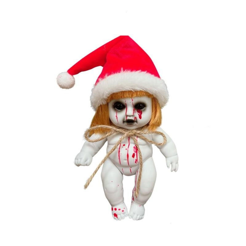 Halloween Hanging Baby Ghost Dolls Spooky Tricky Toys Ornament Horror Atmosphere Bar Courtyard Prop Happy Halloween Party Decor